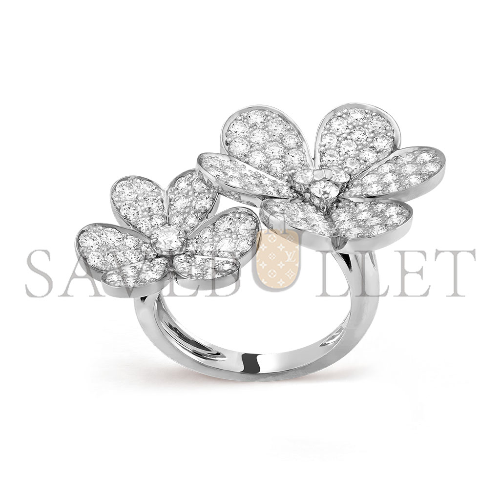 VAN CLEEF ARPELS FRIVOLE BETWEEN THE FINGER RING VCARB67500